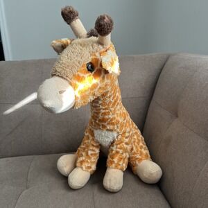 Adventure Planet Giraffe Plush 18"‎ Stuffed Toy Soft Gold White Zoo